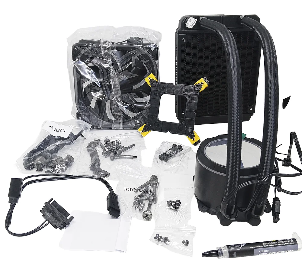 Walter Cooler ARGB Gamer One Fan Lovingcool Líquido 160mm Cor:preto 7