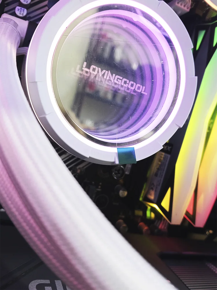 Walter Cooler ARGB Gamer Dual Fan Lovingcool Líquido 240mm Cor:branco 7