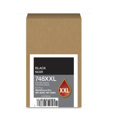 Cartucho 748xxl Preto Wf-6090 Wf-6590 Epson 748xxl120 202ml