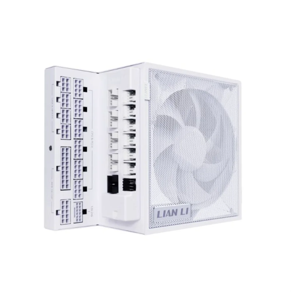 Fonte 1000w 80 Plus Gold Lian Li Edge Gold, Atx 3.1, Full-modular, White - Eg1000g White Br