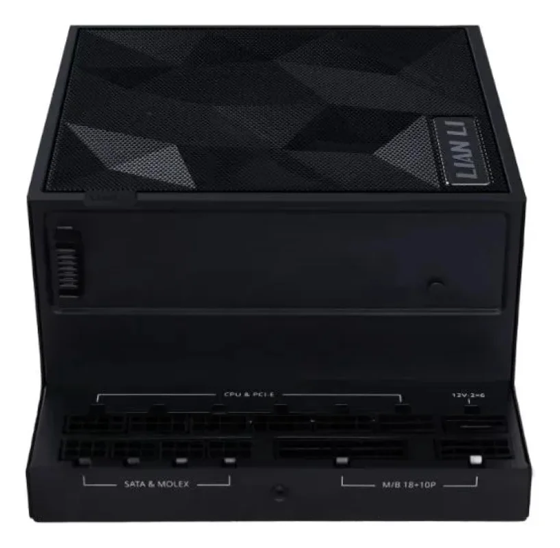 Fonte 850w 80 Plus Gold Lian Li Edge Gold, Atx 3.1, Full-modular, Black - Eg0850g Black Br