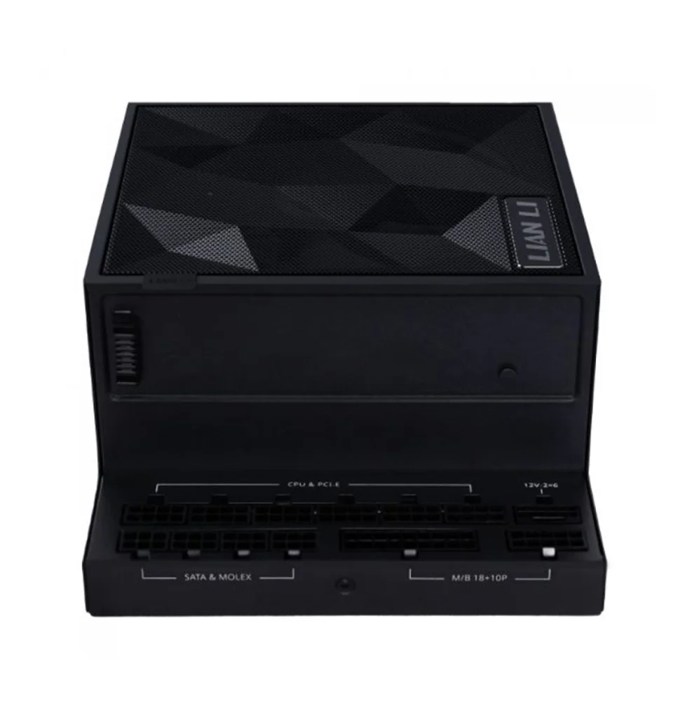 Fonte 850w 80 Plus Gold Lian Li Edge Gold, Atx 3.1, Full-modular, Black - Eg0850g Black Br