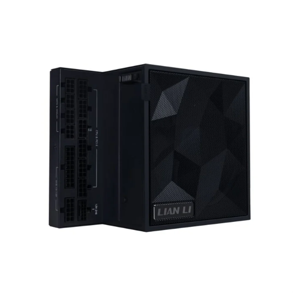Fonte 1000w 80 Plus Gold Lian Li Edge Gold, Atx 3.1, Full-modular, Black - Eg1000g Black Br