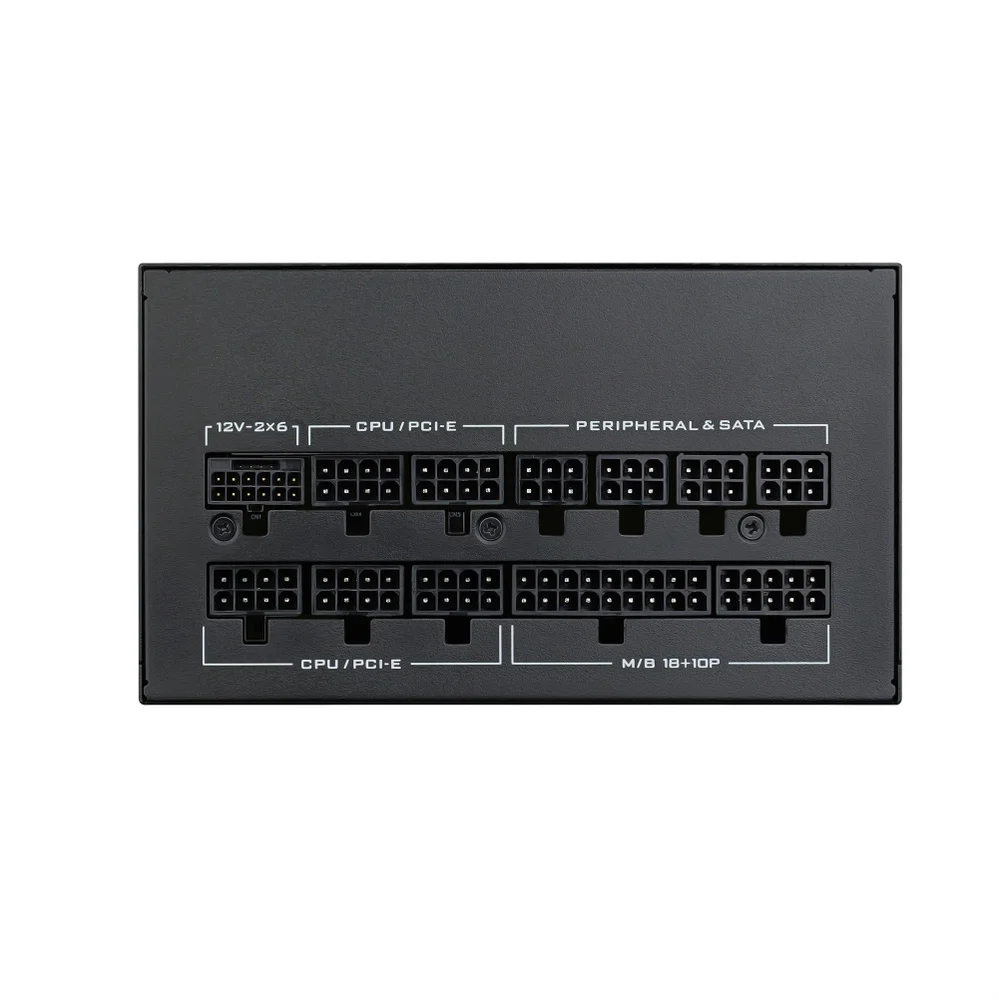 Imagem 2 de 5 do produto Fonte 1000w 80 Plus Platinum Lian Li Sx1000p, Atx 3.1, Full-modular, Black - Sx1000p Black Br
