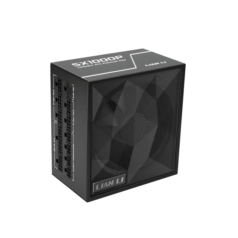 Imagem 4 de 5 do produto Fonte 1000w 80 Plus Platinum Lian Li Sx1000p, Atx 3.1, Full-modular, Black - Sx1000p Black Br