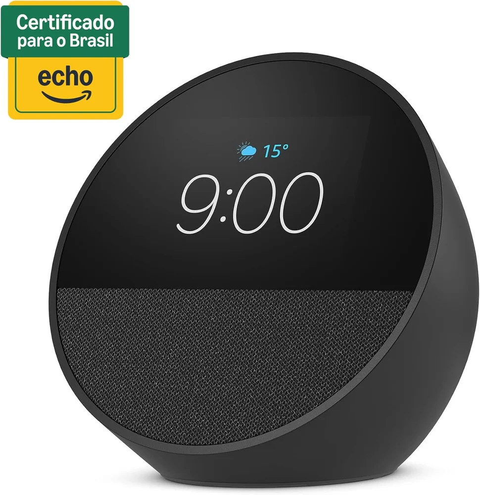 Echo Spot Preta - view 4