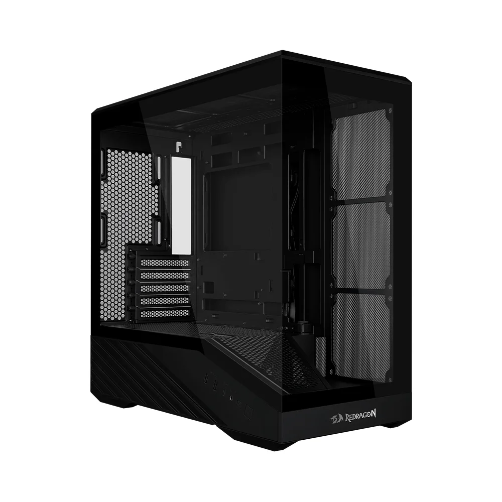 Imagem 5 de 5 do produto Gabinete Gamer Redragon V100r Mini Atx Com Fans ARGB Preto
