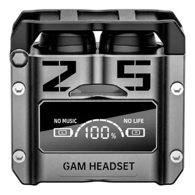Fone Bluetooth M25 Sem Fio Gamer Caixa Powerbank LED 3