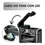 Fone Bluetooth M25 Sem Fio Gamer Caixa Powerbank LED 10