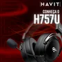 Headset Gamer Havit H757u Som Surround 7.1 Drivers 53mm Usb