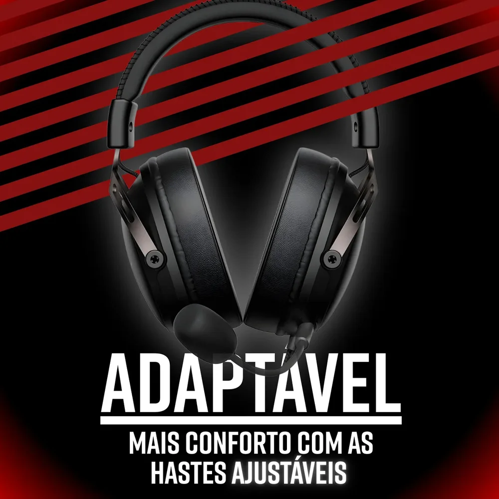 Headset Gamer Havit H757u Som Surround 7.1 Drivers 53mm Usb Headset Gamer Havit H757u Som Surround 7.1 Drivers 53mm Usb