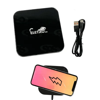 Carregador Sem Fios Indução 15w Eletromex El-2908
