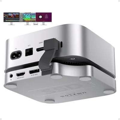 Dock Station Hub 9 Em 1 Usb-c Para Mac Mini M4/m4 Pro Dp 4k 144hz