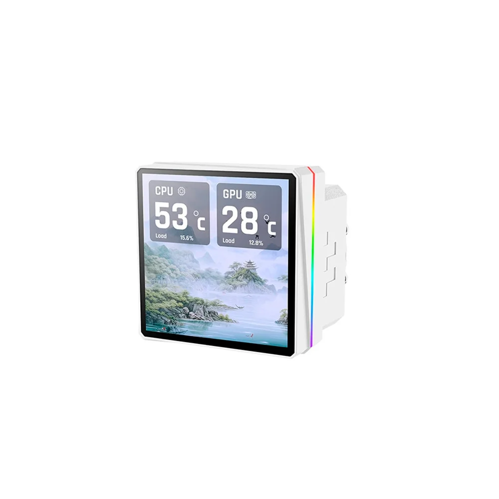 Imagem 3 de 5 do produto Water Cooler Thermaltake Th360 V3 ARGB Snow Edition Branco