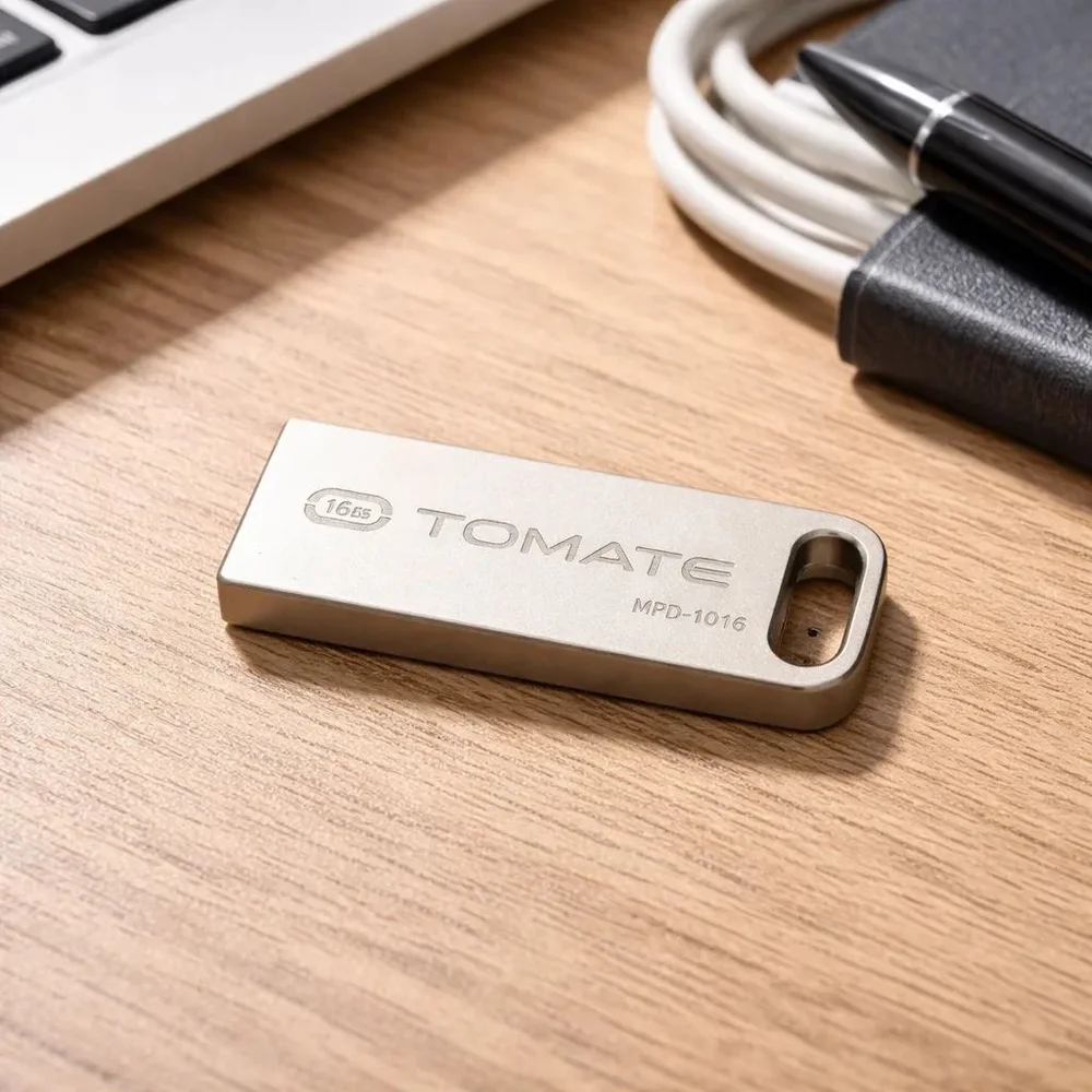 Imagem 5 de 5 do produto Mpd-1016 Pendrive 16gb Tomate Ultra Rápido Compacto Tomate