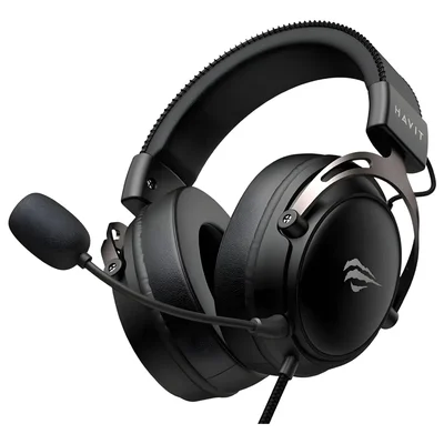 Fone Headset Gamer Havit H757d Drivers 53mm Graves Potentes Microfone Removível P3 Gamer