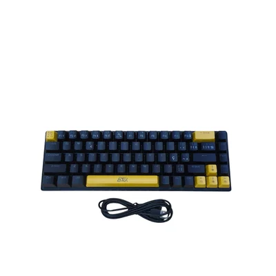 Teclado Mecânico Gamer RGB 60% Layout Abnt2 Compacto Com 68 Teclas Para PC E Notebook