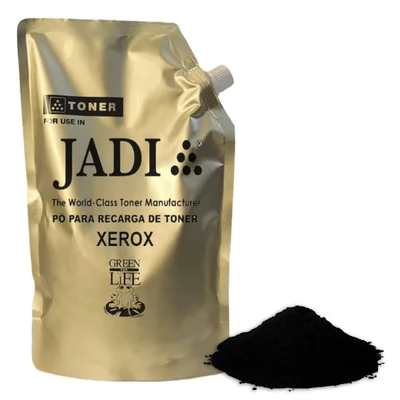 Pó Para Recarga De Toner Xerox Preto Monocromático 1kg