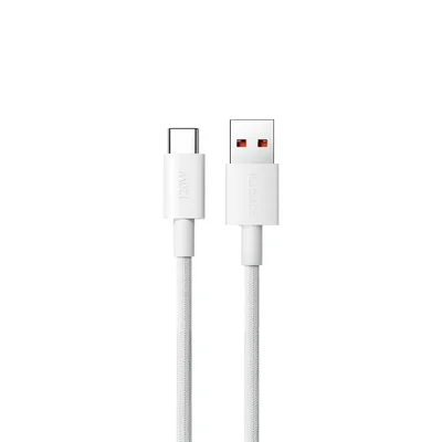 Cabo Trançado Usb-a P/ Usb-c Ultrarrápido 120w, 100cm Xiaomi