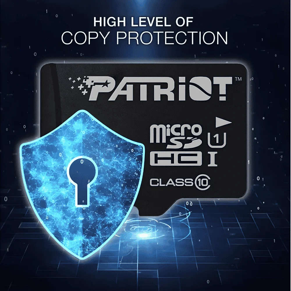 Memoria Micro Sd Patriot Lx Series Classe 10-u1 Uhs-1 128GB Psf128gmdc10