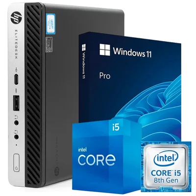 ミニPC HP EliteDesk 800 G4 DM Win11 Pro Core i5 Minipc-Hp-Elitedesk-G4-i5-