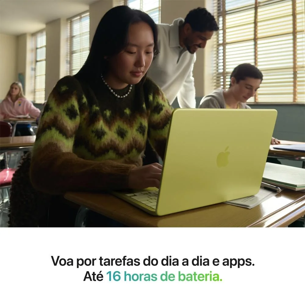 Macbook Neo Apple 13" Chip A18 Pro Cpu De 6 núcleos Gpu De 5 núcleos 256gb - Prateado Macbook Neo Apple 13" Chip A18 Pro Cpu De 6 núcleos Gpu De 5 núcleos 256gb - Prateado