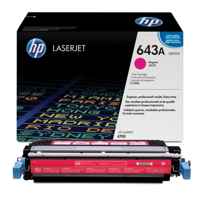 Toner Original HP | 4700n 4700dn | Q5953a 643a | Magenta