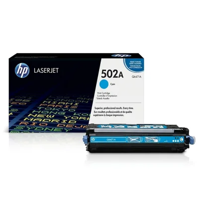 Toner Original HP | 3600n 3800dn Cp3505dn | Q6471a 502a | Ciano