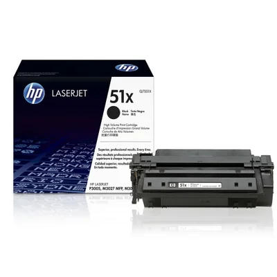 Toner Original HP | P3005 M3027 | Q7551x 51x | Preto