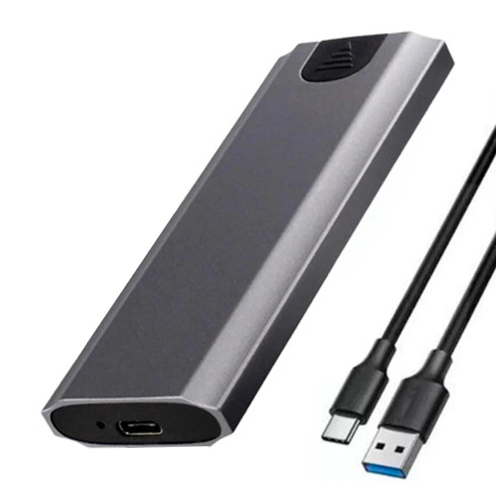 Case SSD M.2 Alumínio Nvme Sata Usb-c 3.1 10gbps