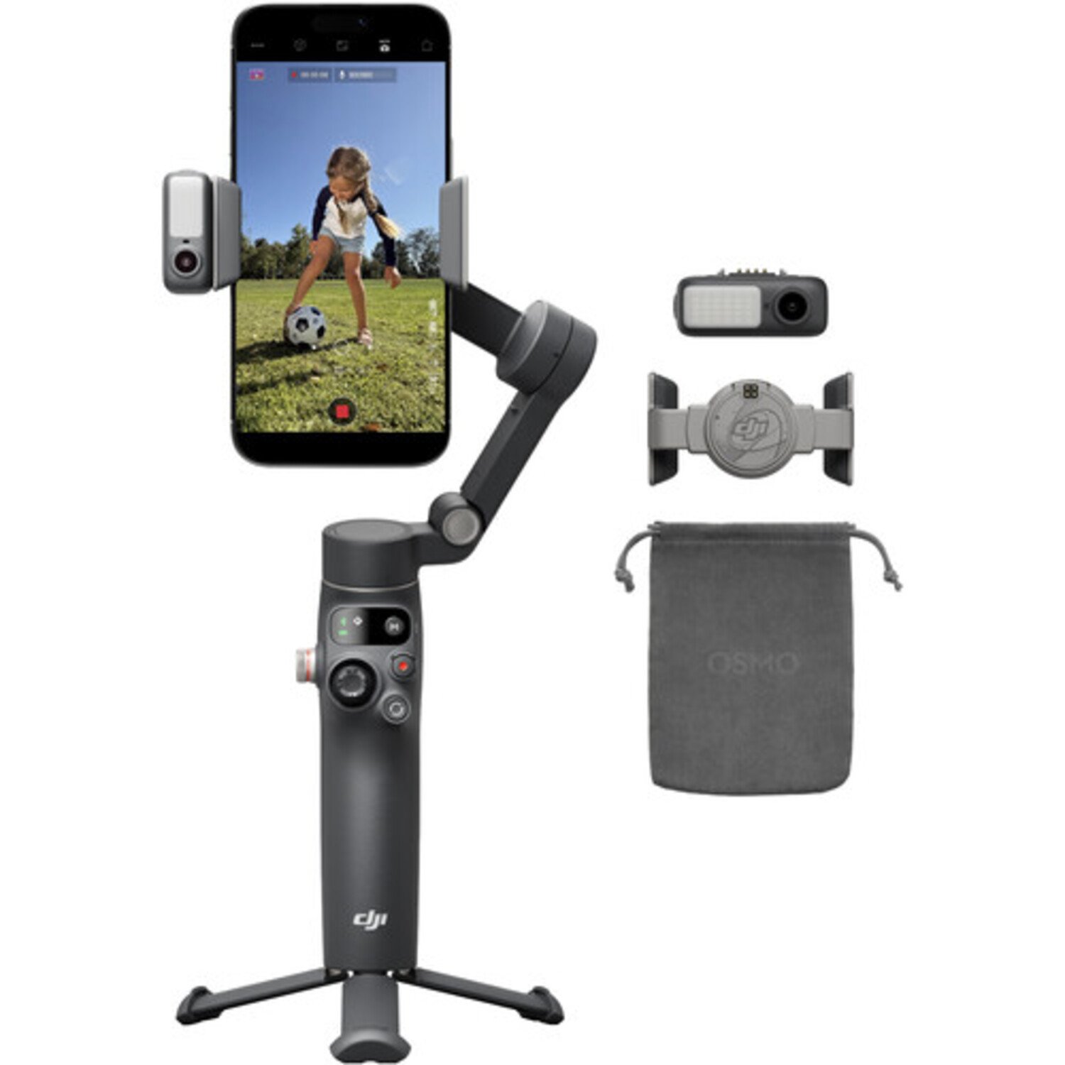 Estabilizador Dji Osmo Mobile 8 Smartphone Gimbal Cinza Escuro