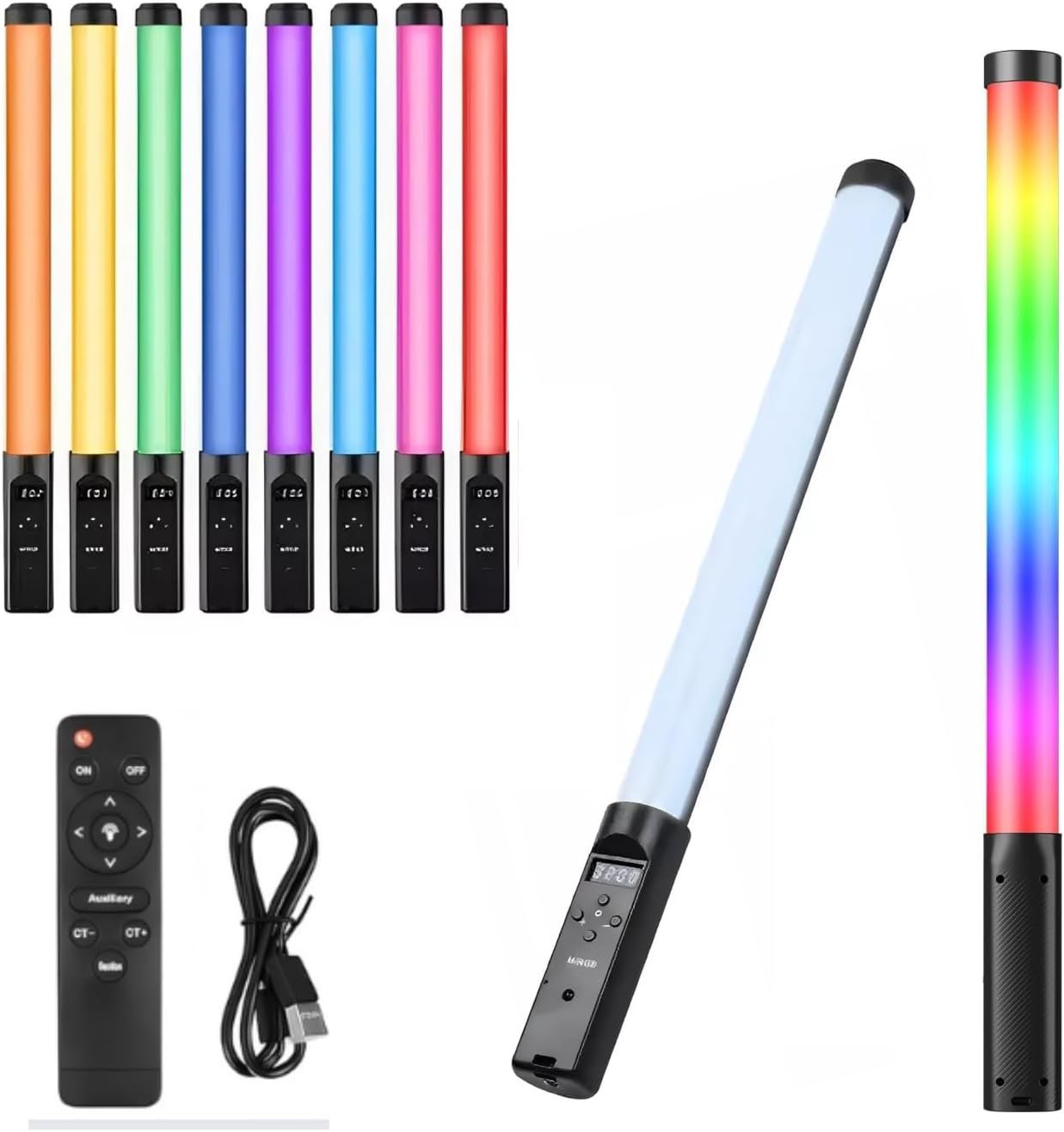 Bastão De LED Fotografia Colorido Luz RGB Light