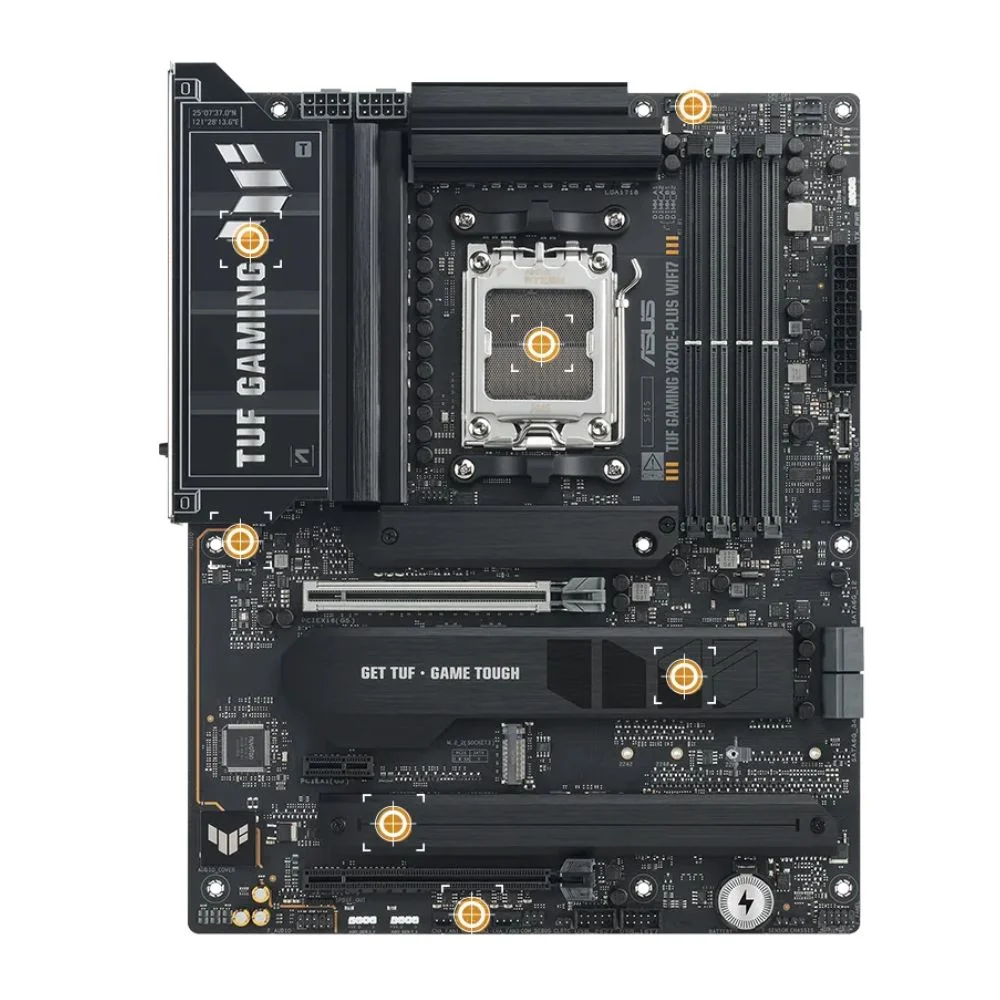 Placa Mae Asus Amd (am5) Ddr5 Atx - Tuf Gaming X870e-plus Wifi7 4