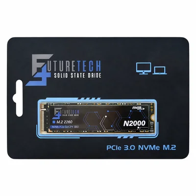SSD M.2 Nvme 256gb PCie 3.0 Futuretech N2000 Alta Velocidade 2200mb/s