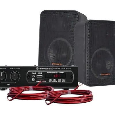 Kit Som Ambiente Ambience Hayonik 2000 Od V2 Preto