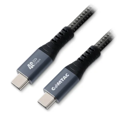 Cabo Usb4 Type-c 40gbps Pd 3.1 240w Thunderbolt 3/4 8k@60hz 2 Metros Comtac 9479