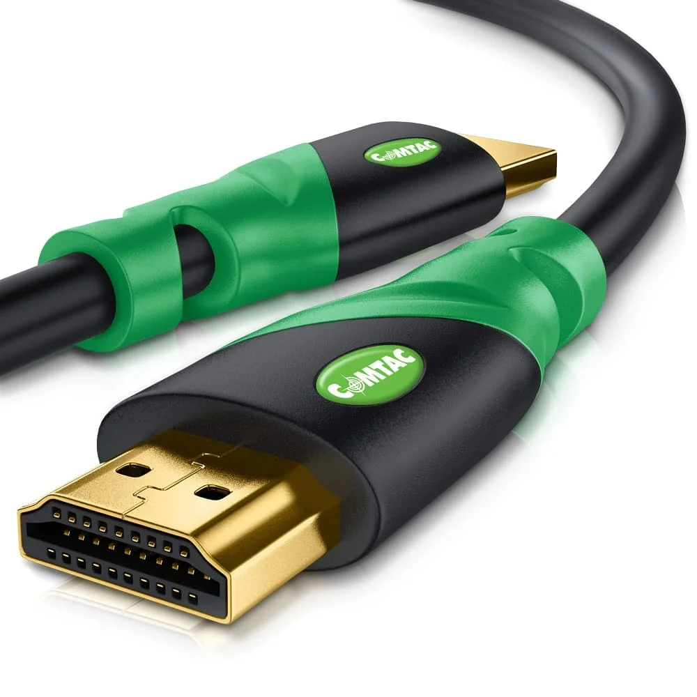 Imagem 3 de 5 do produto Cabo Comtac HDMI 2.0 4k Condutor De Cobre 1.8 Metro 9462