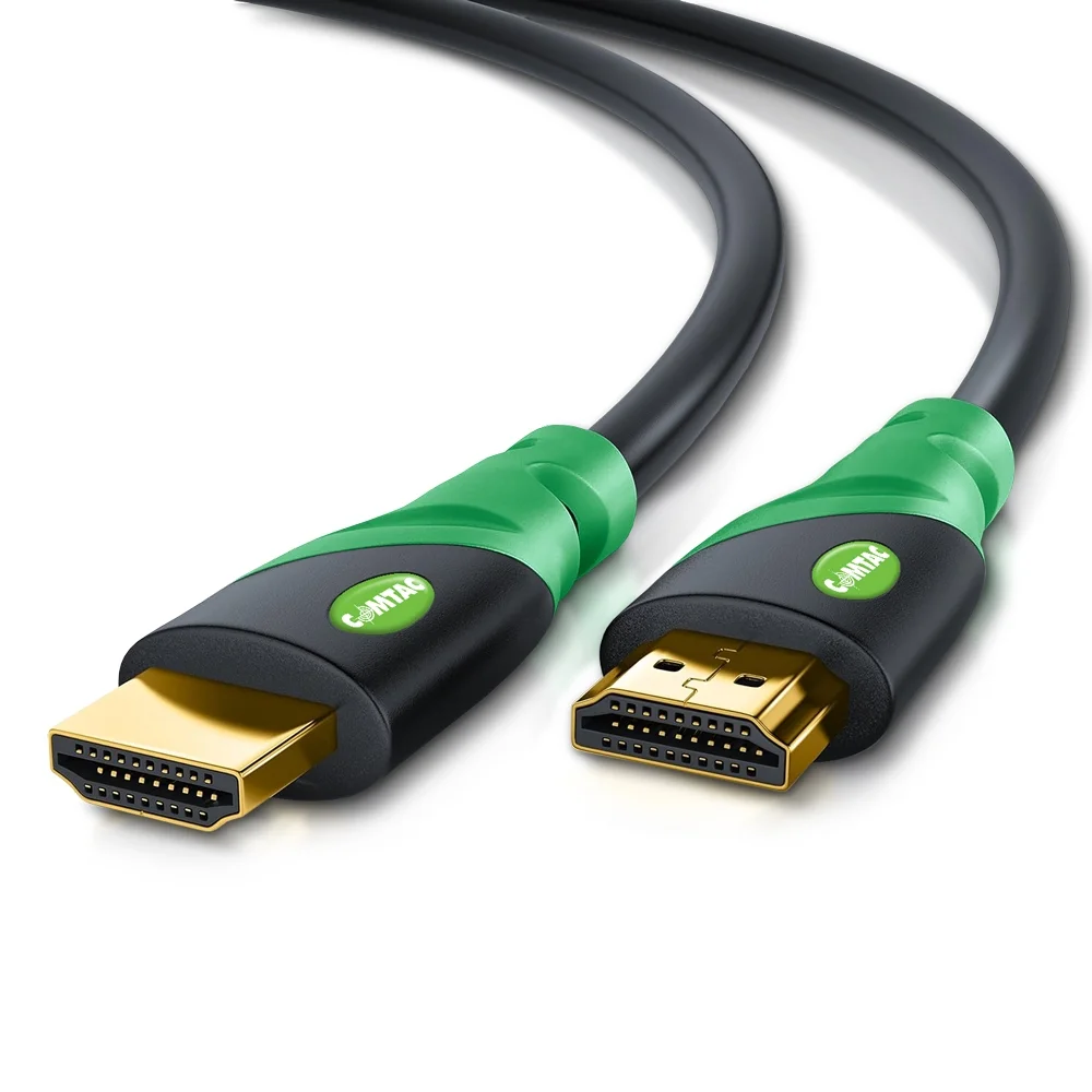 Imagem 4 de 5 do produto Cabo Comtac HDMI 2.0 4k Condutor De Cobre 1.8 Metro 9462