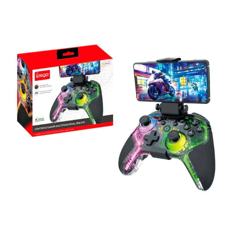 Imagem 2 de 3 do produto Controle Joystick Bluetooth Gamepad Para Tablet, Celular E Ipad Universal Android E Ios Compativel Com WINDOWS, Android Tv E PC