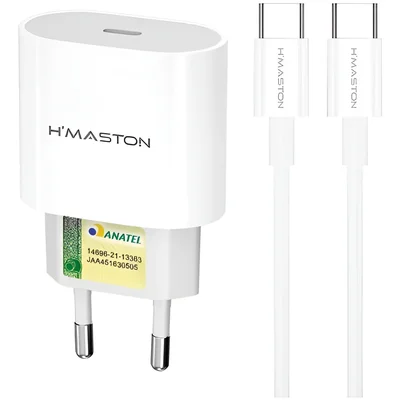 Carregador Com Cabo Para Motorola Usb-c 30w Turbo