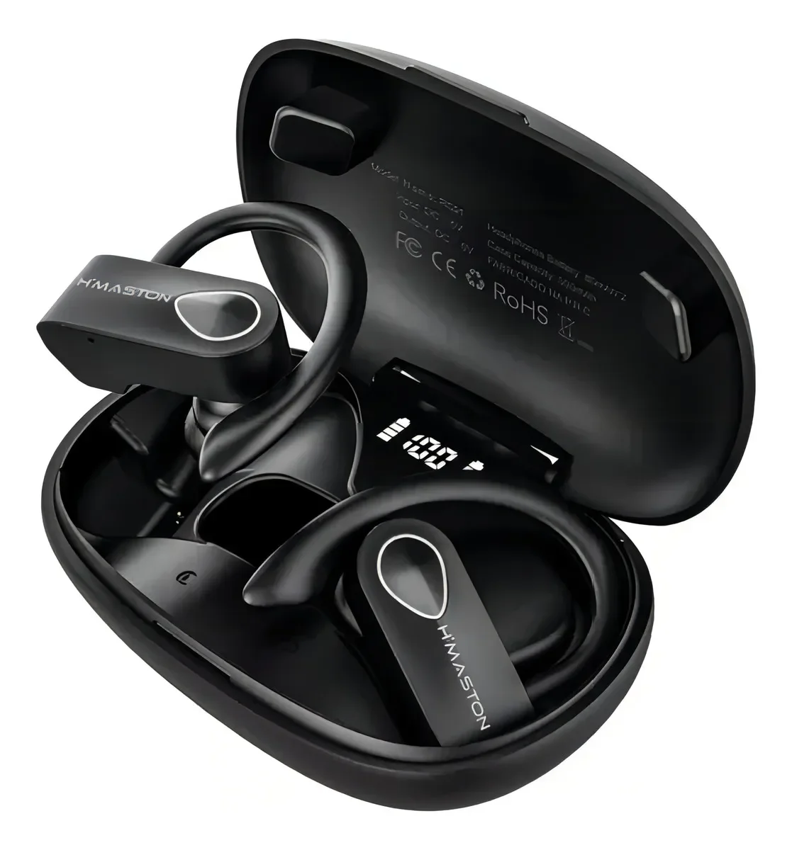 Fone Esportivo Bluetooth 5.3 Sem Fio Com A Prova Dágua Rs52
