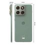 Smartphone Motorola Edge 70 5g 256gb - Lily Pad, 24gb (8GB Ram + 16gb Ram Boost), 3 Cameras 50mp, Tela De 6.7"