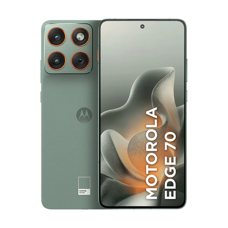 Smartphone Motorola Edge 70 5g 256gb - Lily Pad, 24gb (8GB Ram + 16gb Ram Boost), 3 Cameras 50mp, Tela De 6.7" Smartphone Motorola Edge 70 5g 256gb - Lily Pad, 24gb (8GB Ram + 16gb Ram Boost), 3 Cameras 50mp, Tela De 6.7"