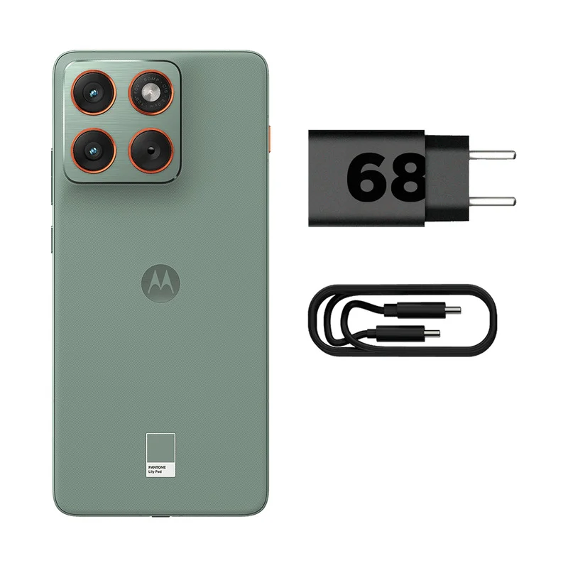Smartphone Motorola Edge 70 5g 256gb - Lily Pad, 24gb (8GB Ram + 16gb Ram Boost), 3 Cameras 50mp, Tela De 6.7" Smartphone Motorola Edge 70 5g 256gb - Lily Pad, 24gb (8GB Ram + 16gb Ram Boost), 3 Cameras 50mp, Tela De 6.7"