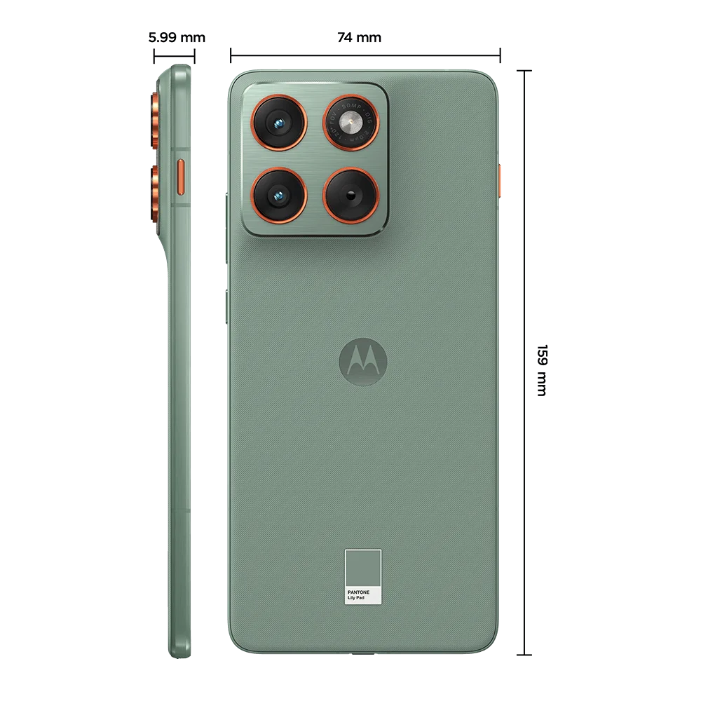 Smartphone Motorola Edge 70 5g 256gb - Lily Pad, 24gb (8GB Ram + 16gb Ram Boost), 3 Cameras 50mp, Tela De 6.7" Smartphone Motorola Edge 70 5g 256gb - Lily Pad, 24gb (8GB Ram + 16gb Ram Boost), 3 Cameras 50mp, Tela De 6.7"