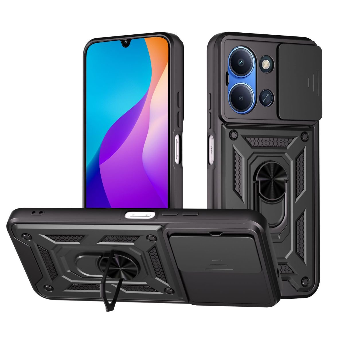 Capa Capinha Case Para Poco C85 4g - Protetora Militar Resistente Anti Impacto Queda Armadura Reforçada Durável