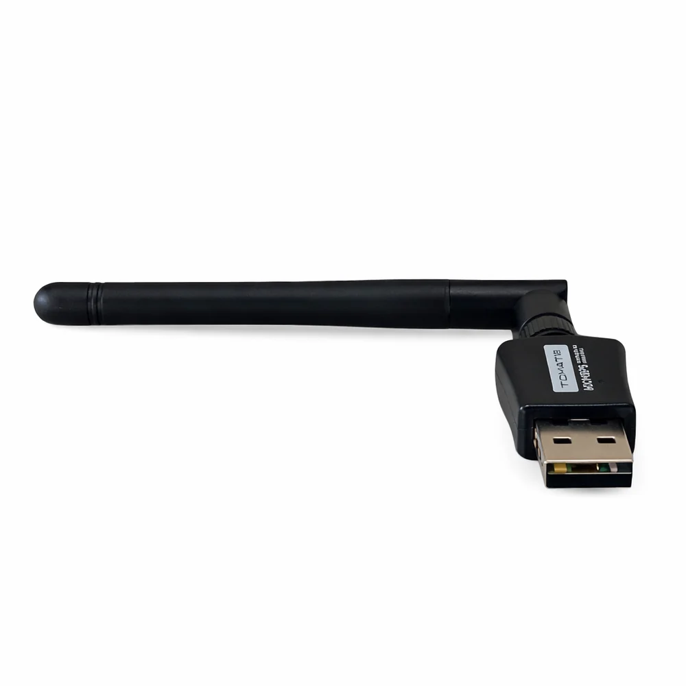 Imagem 2 de 5 do produto Adaptador Wifi Usb 600mbps  2.4 5ghz Antena 5dbi