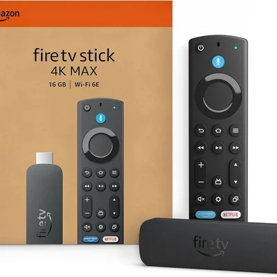 Amazon Fire Tv Stick 4k Max (2ª Geração) Controle De Voz Alexa Ultra Hd Wi-fi 6e - Quad-core 2.0 Ghz, 2gb De Ram E 16gb Armazenamento