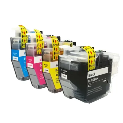 Kit 4 Cartuchos Compatíveis Com Brother Lc3029 3029 J6935dw J5830 J5930 J6535 125ml