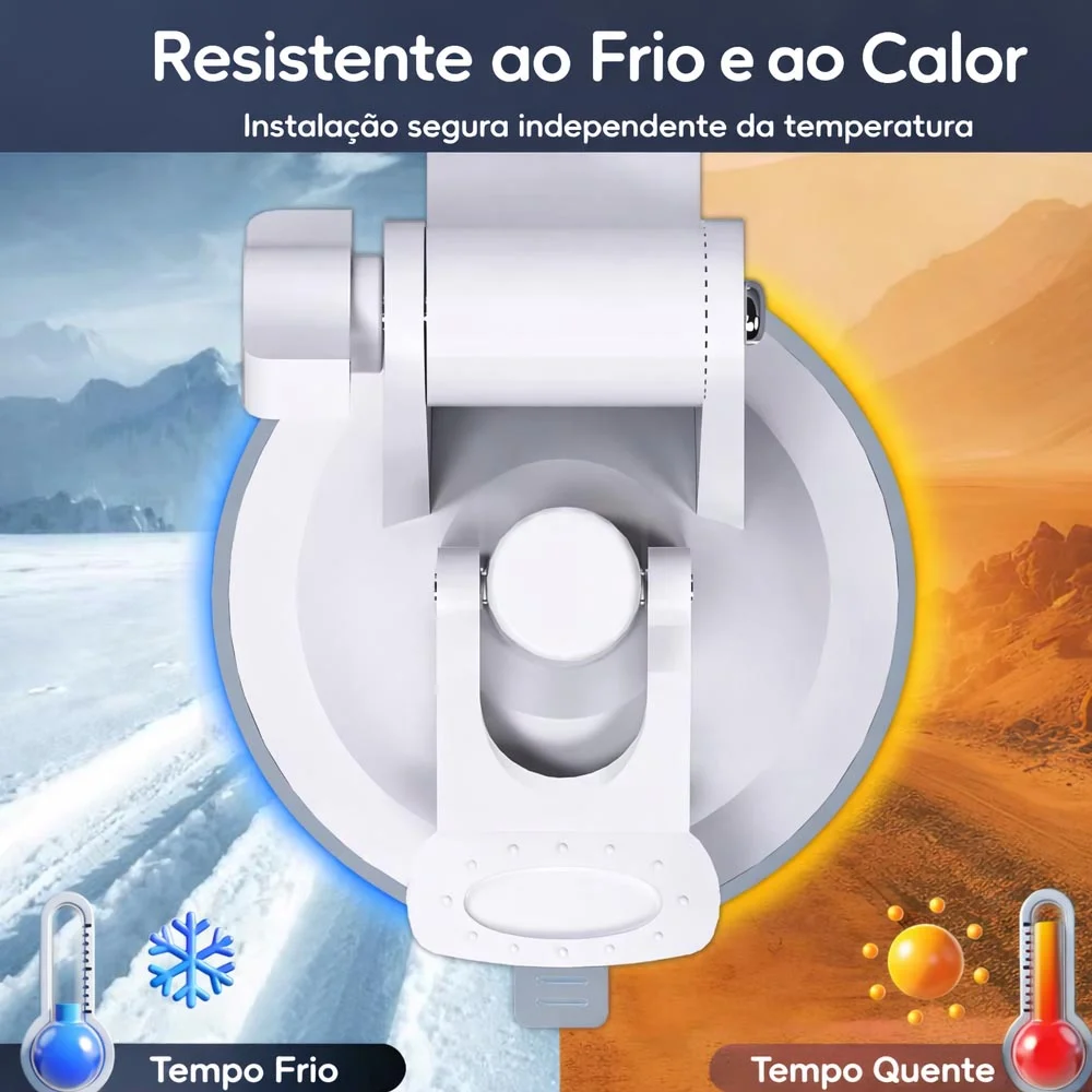Imagem 4 de 5 do produto Suporte Compativel Com Starlink Mini Veicular Ventosas Para Carro Vidro Com 4 Ventosas